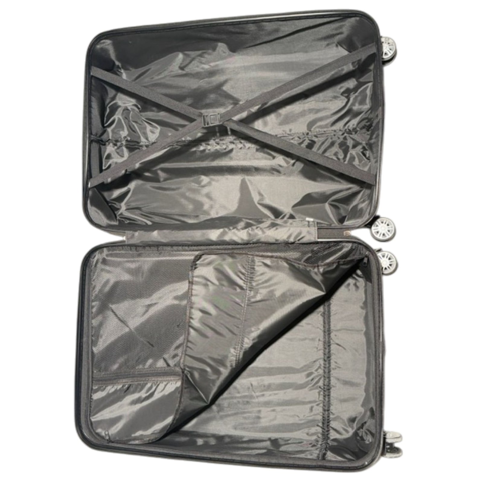 bagages rigides argente 50 61 71 cm pas cher